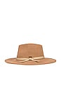 view 4 of 4 Joanna Felt Packable Hat in Mojave & Safari