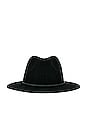 view 2 of 3 WESLEY フェドーラ in Black
