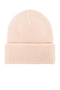 view 3 of 3 Alpha W Beanie in Soft Pink