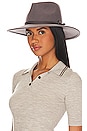 view 1 of 3 Joanna Felt Packable Hat in Dusk