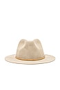 view 2 of 3 Wesley Fedora in Light Tan