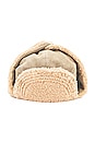 view 4 of 4 Reserve Faux Shearling Trapper Hat in Sand