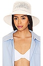 view 1 of 3 Lopez Panama Straw Bucket Hat in Panama White