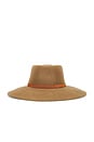 view 2 of 4 Brenton Convertabrim Fedora in Tobacco Brown