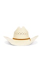view 2 of 3 Laredo Panama Straw Cowboy Hat in Catalina Sand