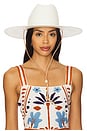 view 1 of 4 Marina Panama Lifeguard Hat in Panama White