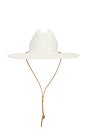 view 3 of 4 Marina Panama Lifeguard Hat in Panama White