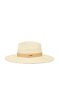 view 3 of 3 Eleanor Straw Hat in Natural