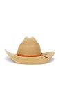 view 2 of 4 Laredo Branded Cowboy Hat in Antique Bronze