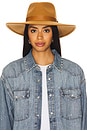 view 1 of 4 Eleanor Felt Packable Hat in Washed Copper
