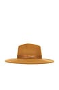 view 4 of 4 Eleanor Felt Packable Hat in Washed Copper