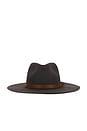 view 1 of 3 Hawkins Wthr Guard Cowboy Hat in Asphalt & Brown