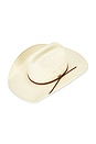 view 3 of 3 SOMBRERO DE COWBOY DE PAJA LAREDO in Bone