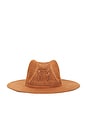 view 1 of 3 Sophia Knit Packable Hat in Caramel