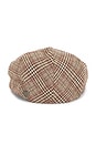 view 2 of 4 Hooligan Snap Cap in Brown, Tan & Red Plaid