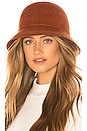 view 1 of 3 Essex Bucket Hat in Rust