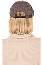 view 2 of 3 CASQUETTE BROOD ADJUSTABLE SNAP in Brown & Tan