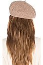 view 2 of 3 Audrey Beret in Heather Natural
