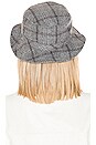 view 2 of 3 Hardy Bucket Hat in Grey Plaid