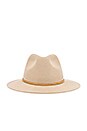 view 3 of 3 Wesley Fedora in Vanilla