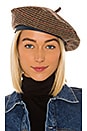 view 1 of 3 Audrey II Beret in Multi Plaid
