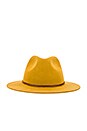 view 3 of 3 Wesley Fedora in Maize