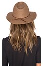 view 3 of 4 Wesley Fedora in Dark Tan