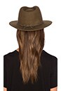view 3 of 4 Corbet Fedora in Light Olive