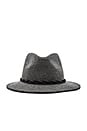 view 4 of 4 Corbet Fedora in Heather Grey