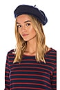 view 1 of 3 Audrey Beret in Washed Navy