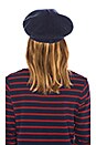view 2 of 3 Audrey Beret in Washed Navy