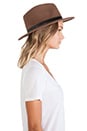 view 2 of 4 Messer Fedora in Pecan & Black
