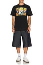 view 4 of 4 Dragon Ball Z Goku Super Saiyan Mode Tee in Black