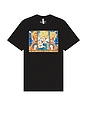 view 5 of 4 Dragon Ball Z Goku Super Saiyan Mode Tee in Black