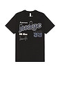 view 5 of 4 Mlbpa Aaron Judge Vintage Helmet Tee in Black