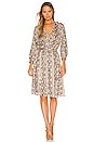 view 1 of 4 Olivia Dress in Metallic Python