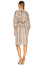 view 3 of 4 Olivia Dress in Metallic Python