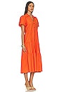 view 2 of 3 Havana Dress in Tangerine