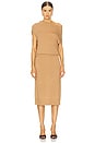 view 2 of 4 Lori Sleeveless Dress in Camel Melange
