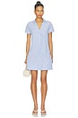 view 1 of 4 Antibes Dress in Blue Stripe