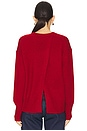 view 4 of 5 Onda Sweater in Crimson