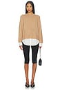 view 4 of 4 PULÔVER ESTILO CREW LOOK PARSON in Camel
