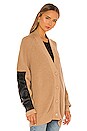 view 2 of 4 Jenna Oversized Cardigan in Camel