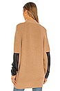 view 3 of 4 Jenna Oversized Cardigan in Camel