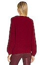 view 3 of 4 Leith Pullover Sweater in Claret