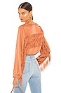 view 1 of 5 Peyton Blouse in Clay Orange