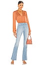view 5 of 5 Peyton Blouse in Clay Orange