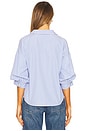 view 3 of 5 Kate Shirt in Blue Stripe