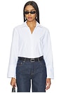 view 1 of 4 Eliana Shirt in Salt White