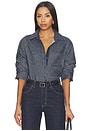 view 1 of 4 Pia Denim Shirt in Indigo